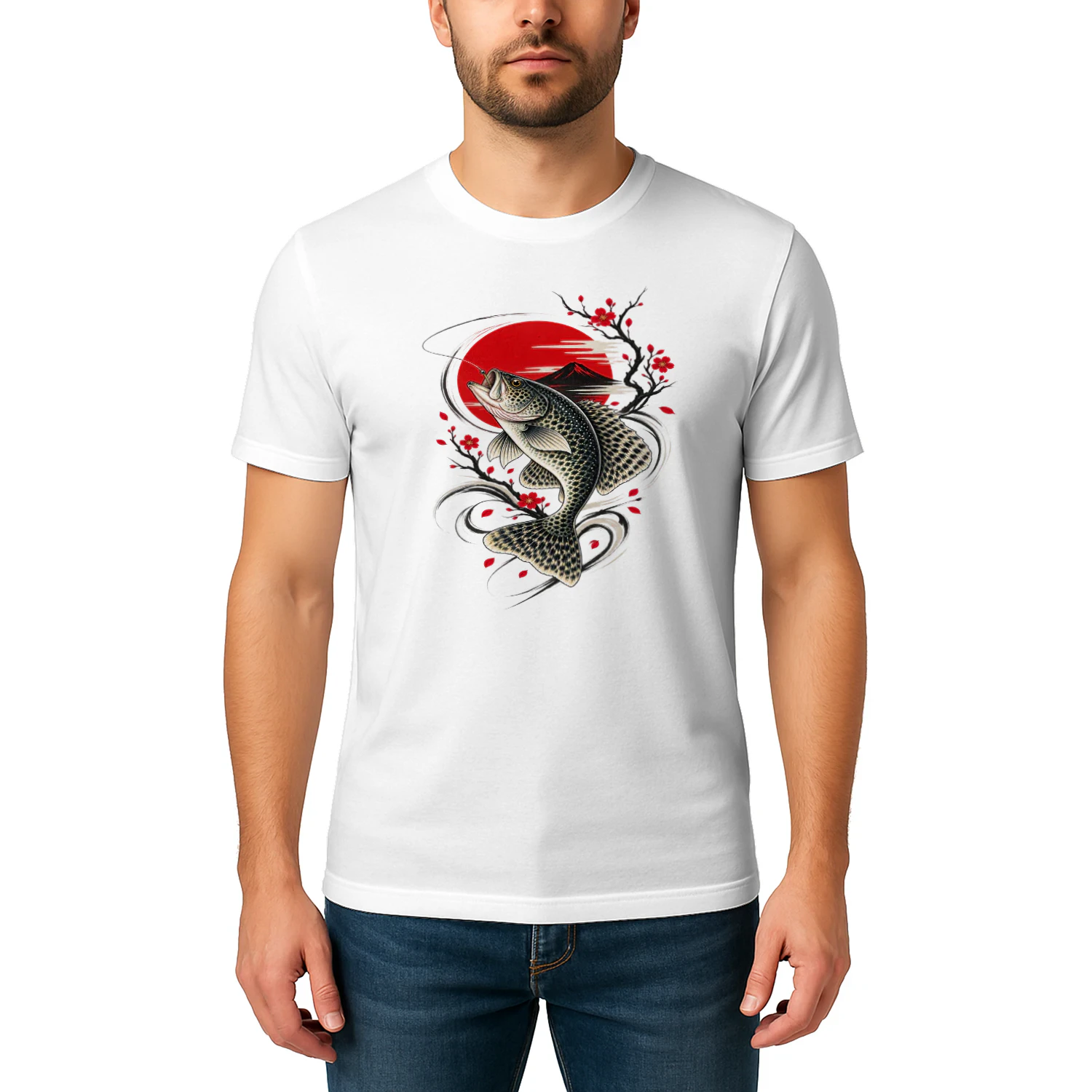 Crappie Fishing T-Shirt – Crappie Fisherman & Angler Design