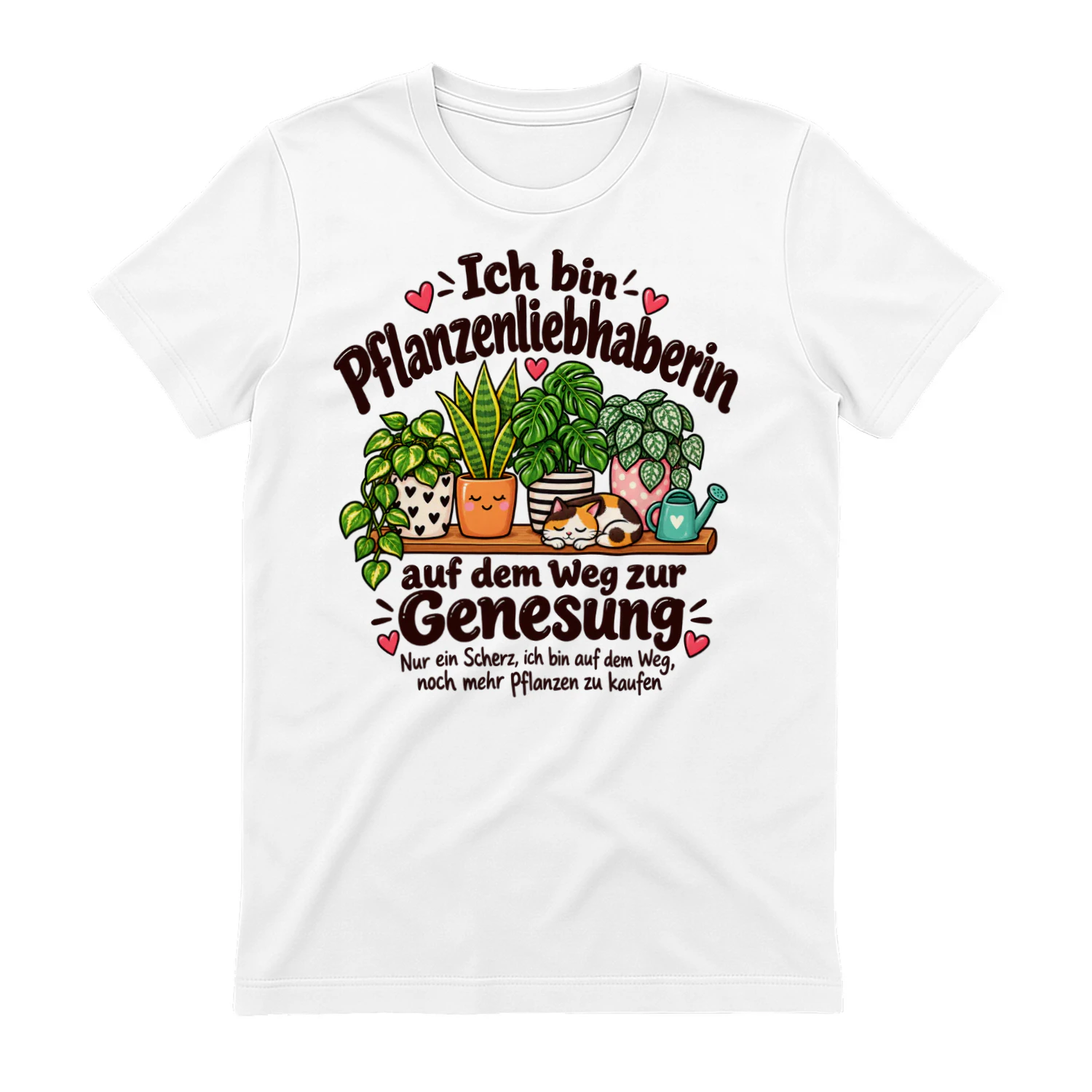 Pflanzenliebhaberin auf dem Weg zur Genesung – Lustiges Pflanzen Geschenk