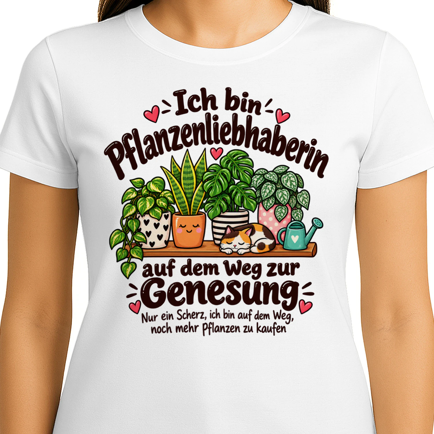 Pflanzenliebhaberin auf dem Weg zur Genesung – Lustiges Pflanzen Geschenk