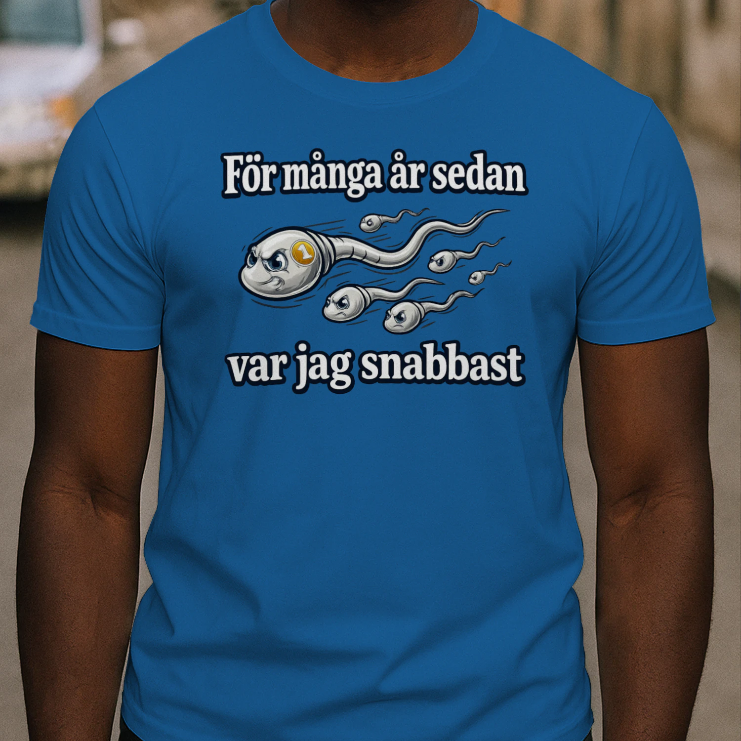 Jag Var Snabbast Förr – Rolig T-shirt