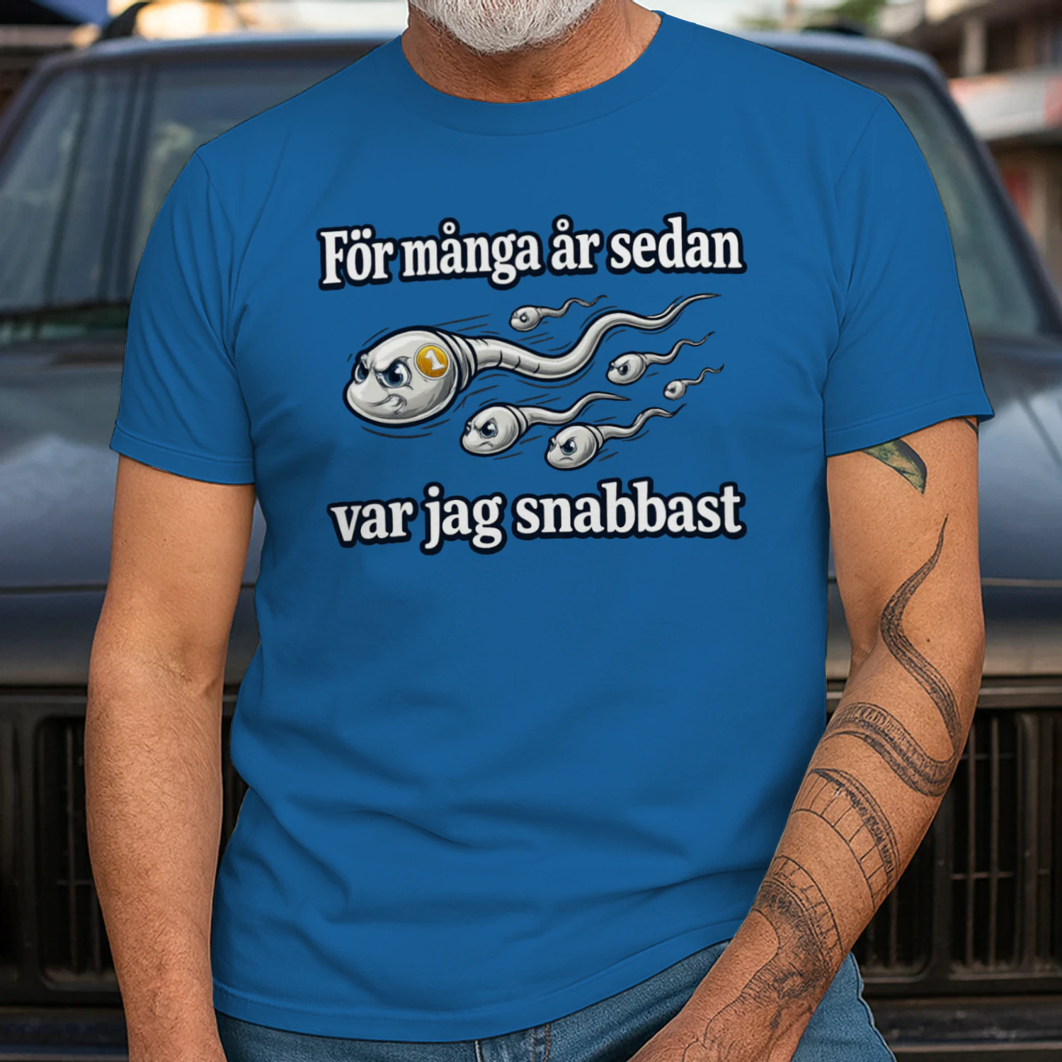 Jag Var Snabbast Förr – Rolig T-shirt