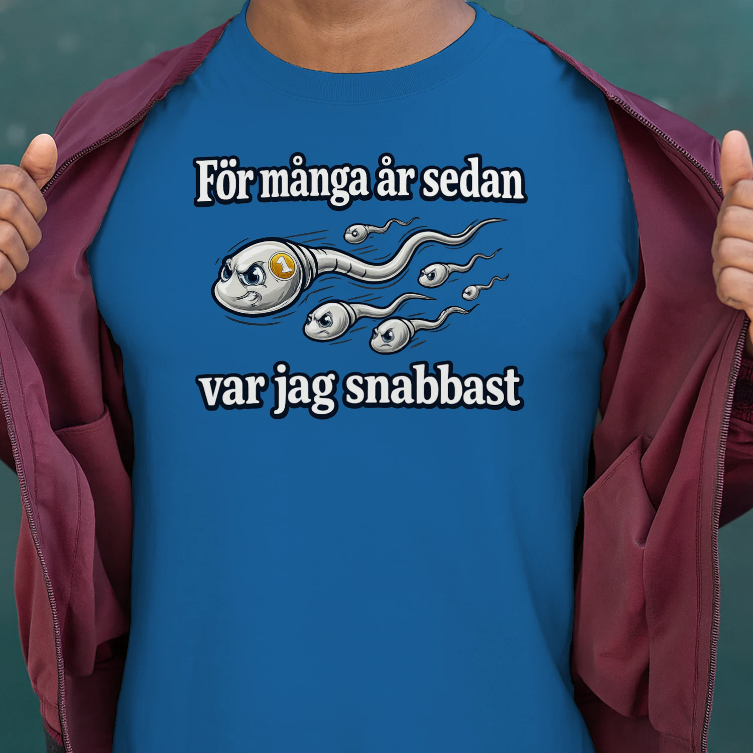Jag Var Snabbast Förr – Rolig T-shirt