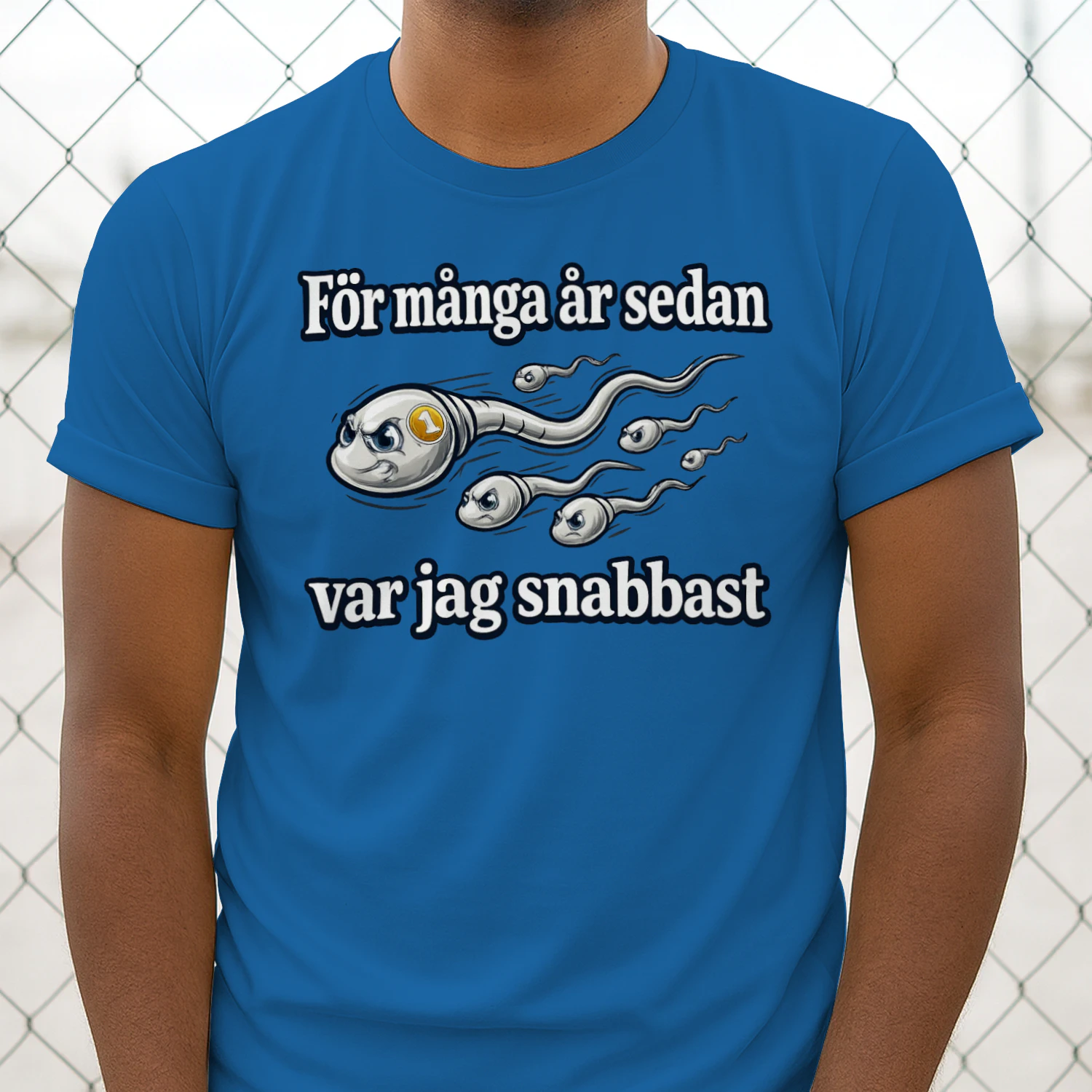 Jag Var Snabbast Förr – Rolig T-shirt