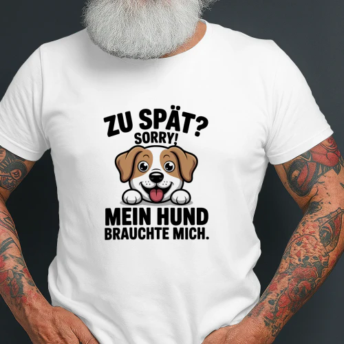 Zu spät? Sorry! Mein Hund brauchte mich