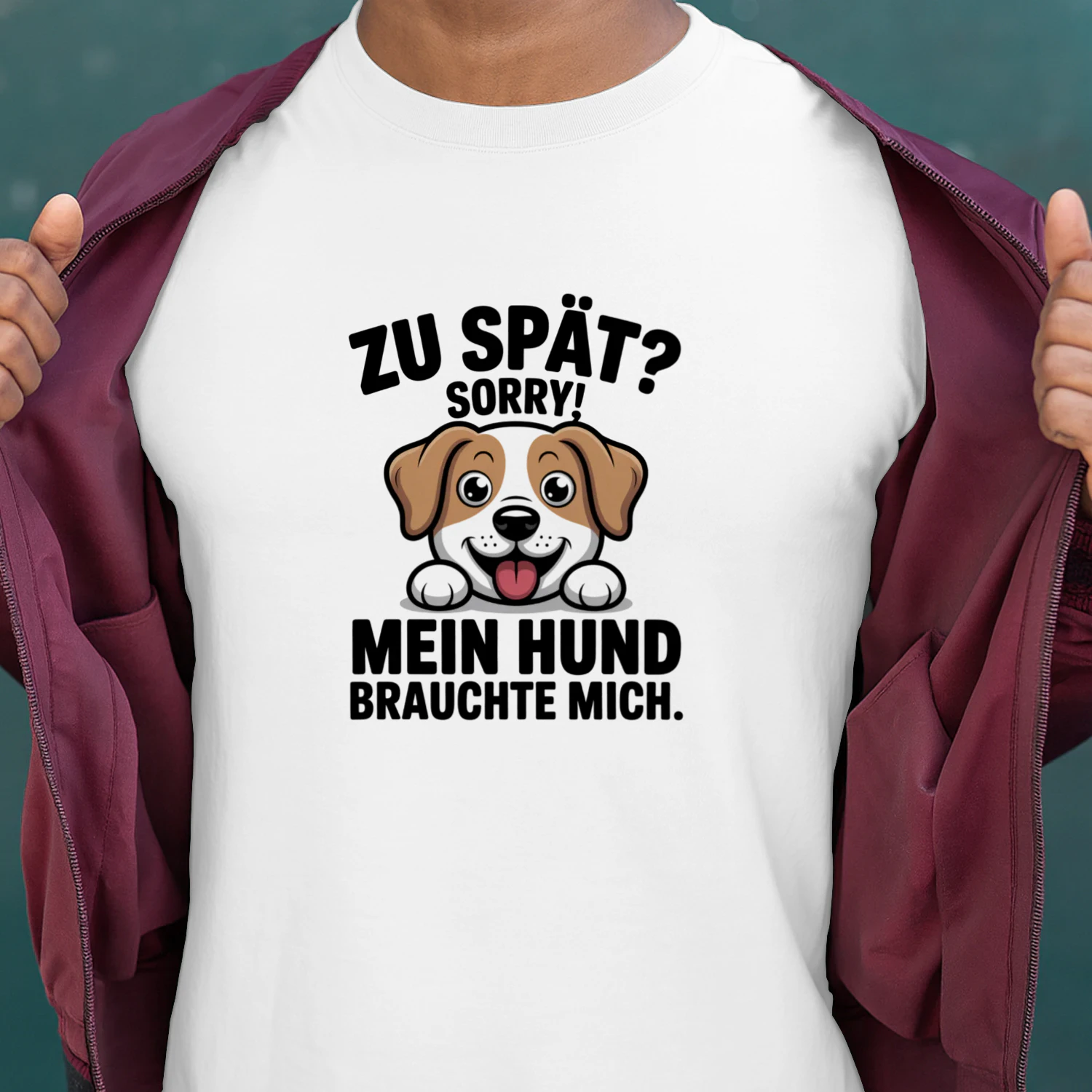 Zu spät? Sorry! Mein Hund brauchte mich