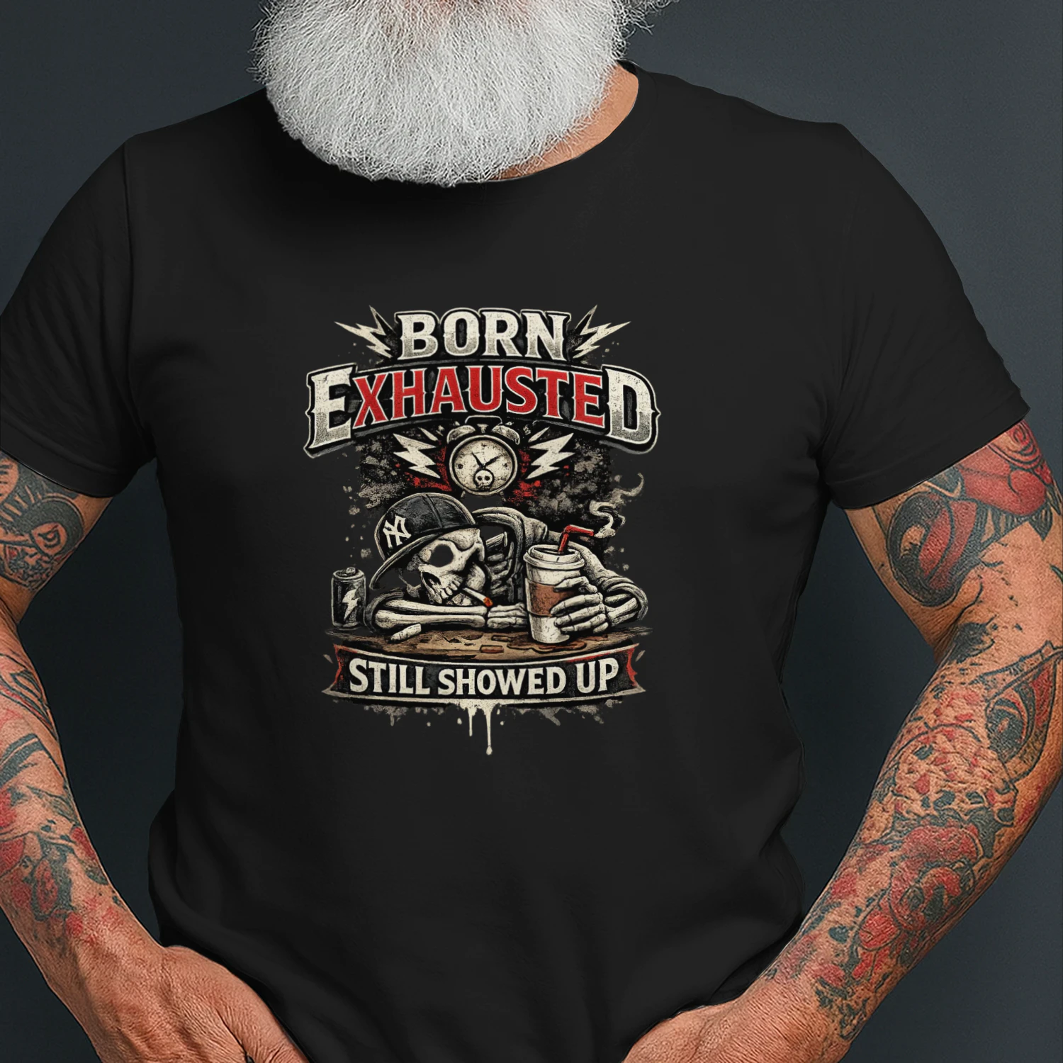Born Exhausted. Still Showed Up