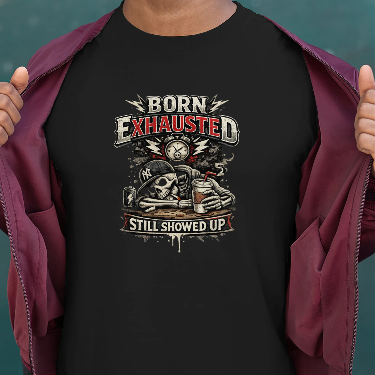 Born Exhausted. Still Showed Up