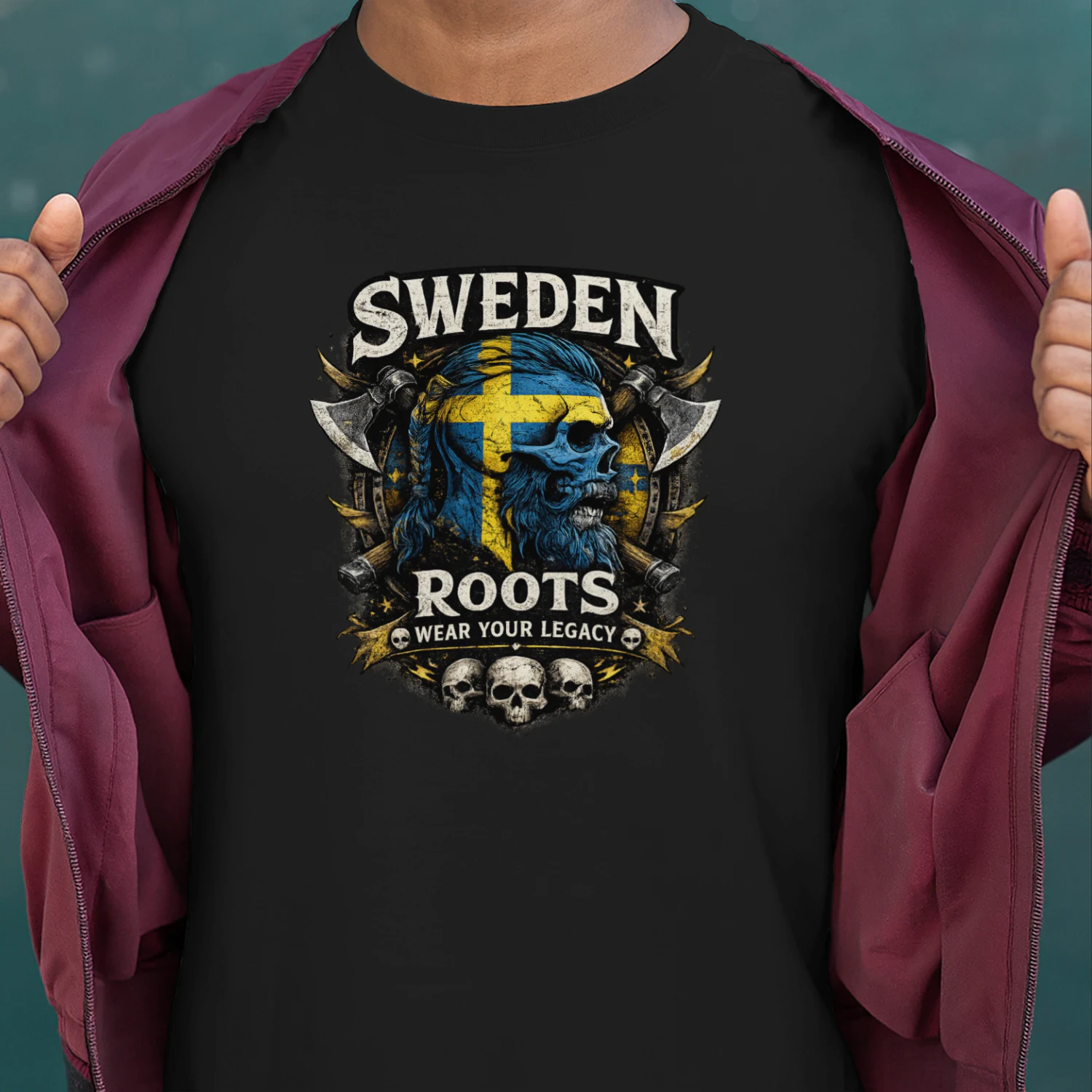 SWEDEN ROOTS – WEAR YOUR LEGACY