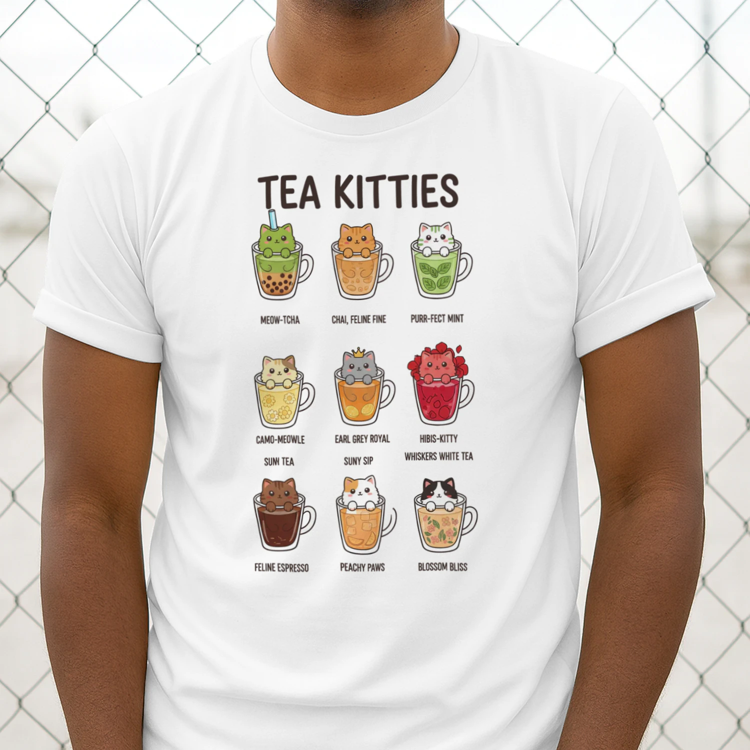 Cute Coffee Cats Kawaii Pun Funny Cat Lover Barista