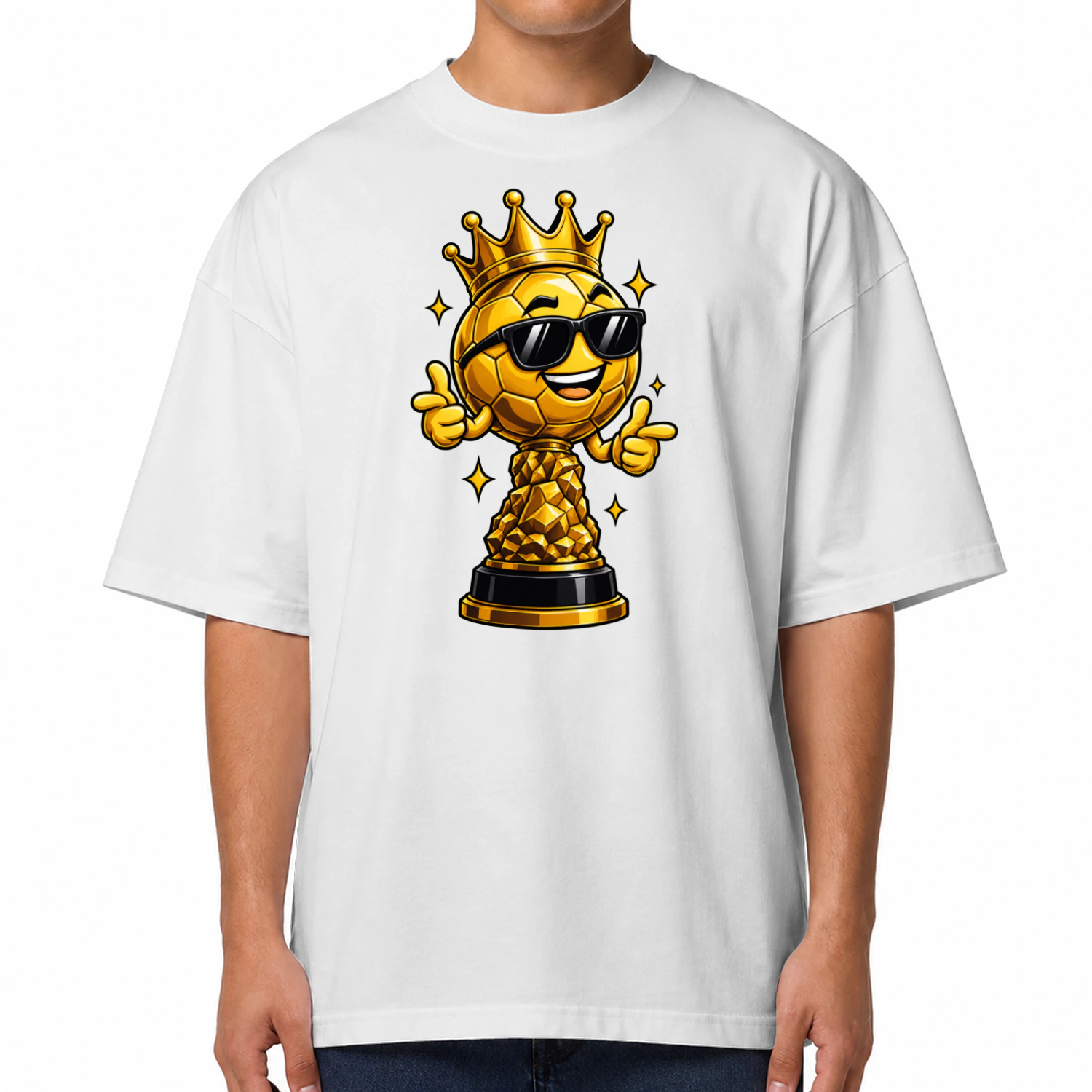Ballon d'Or  – Golden Soccer Trophy Football Fan Gift