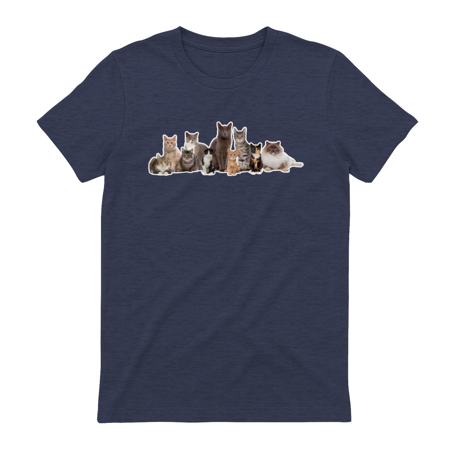 Retro Cat Collage Shirt | Cute Cat Lover Graphic Tee, Jade's Cat Shirt For Pet owners And Animal enthusiasts