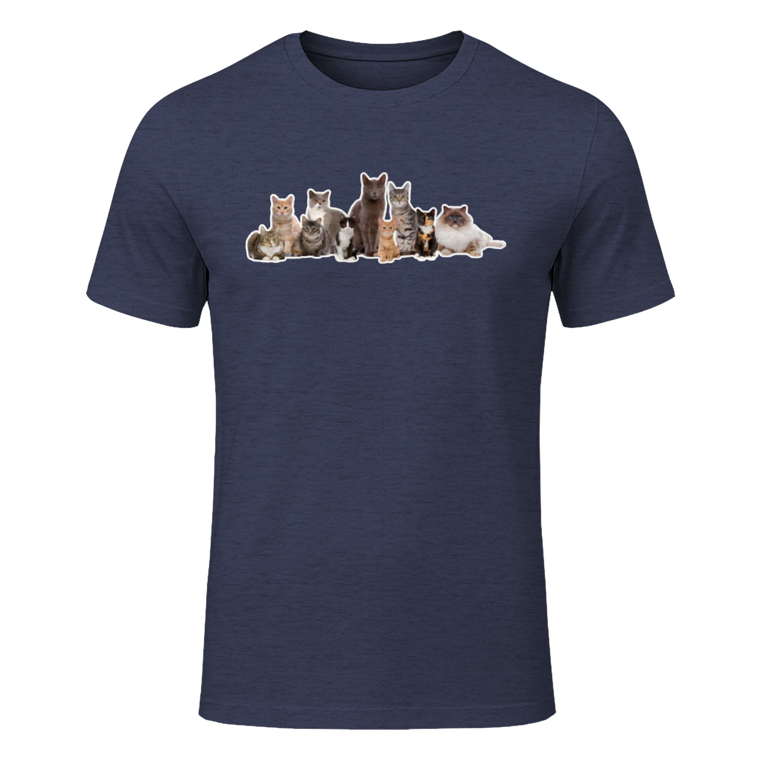 Retro Cat Collage Shirt | Cute Cat Lover Graphic Tee, Jade's Cat Shirt For Pet owners And Animal enthusiasts