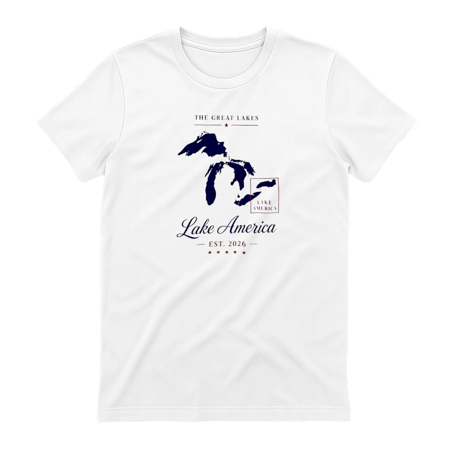 Lake America Great Lakes USA Shirt
