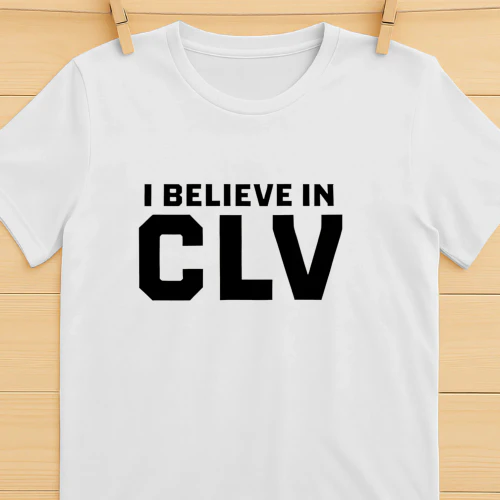 I Believe in CLV Cleveland Sports Fan Ohio Shirt
