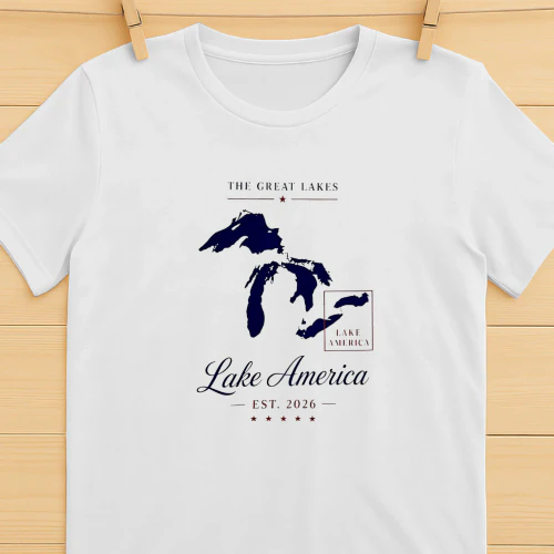 Lake America Great Lakes USA Shirt