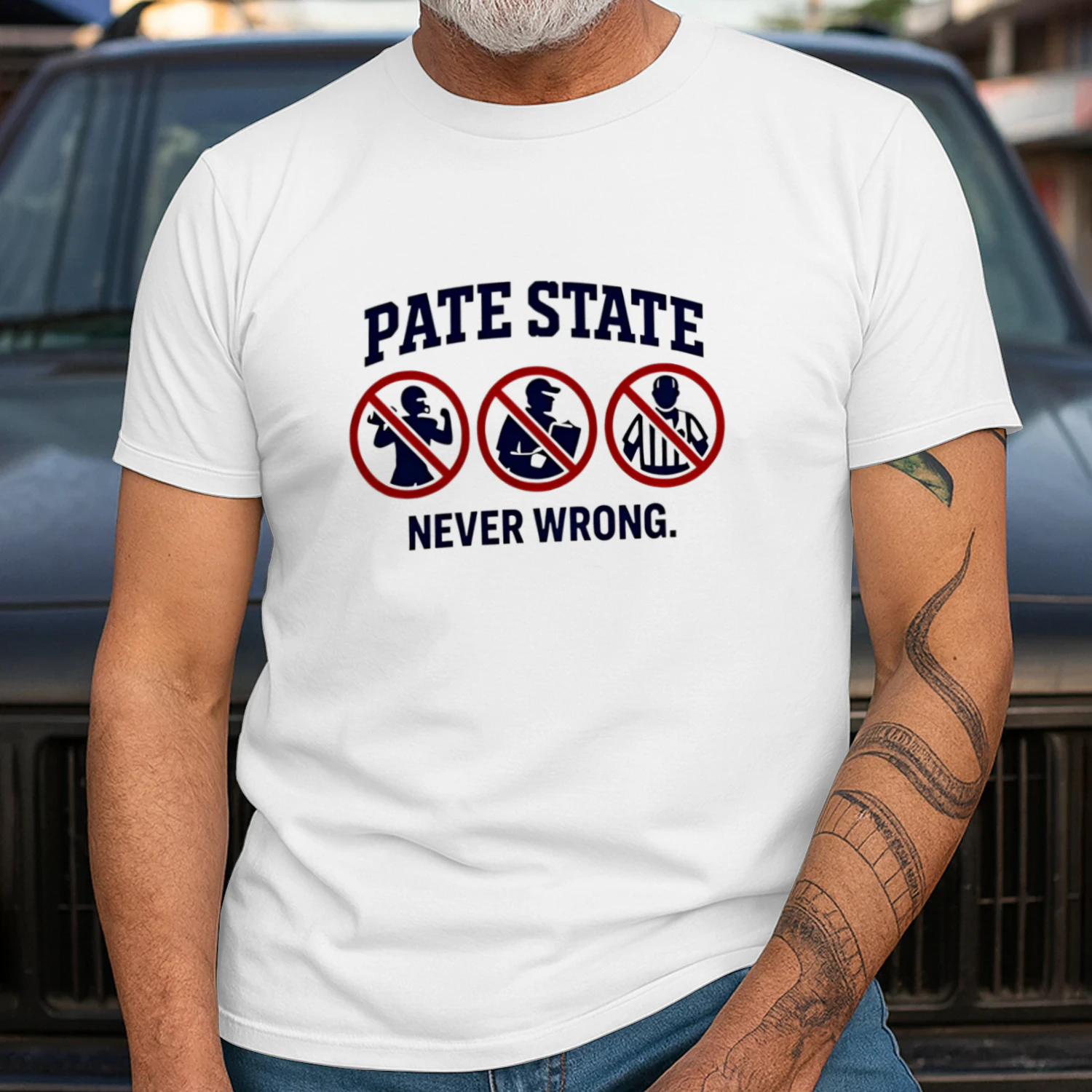 Pate State Never Wrong shirt