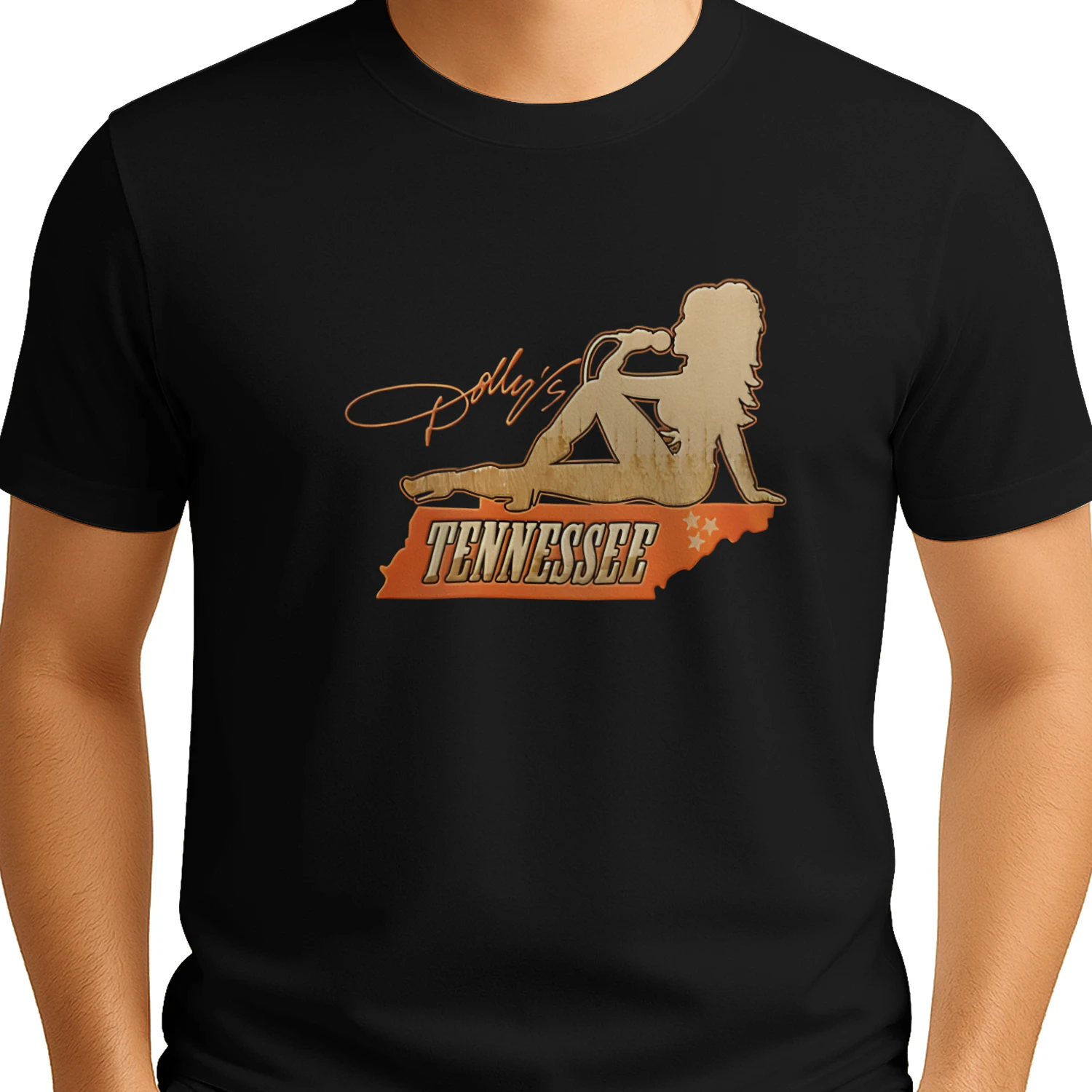 Tennessee Vintage Microphone Silhouette Shirt