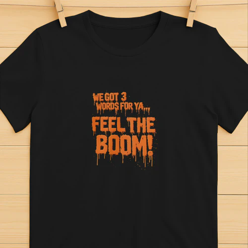 Boom motivational shirt