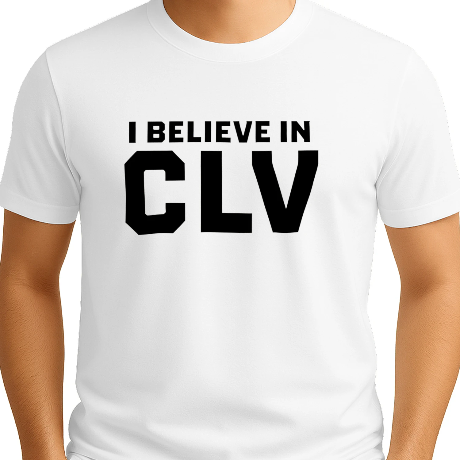 I Believe in CLV Cleveland Sports Fan Ohio Shirt