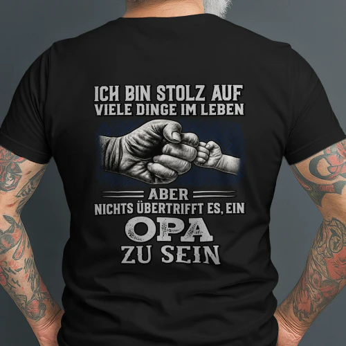 ICH BIN STOLZ AUF VIELE DINGE IM LEBEN