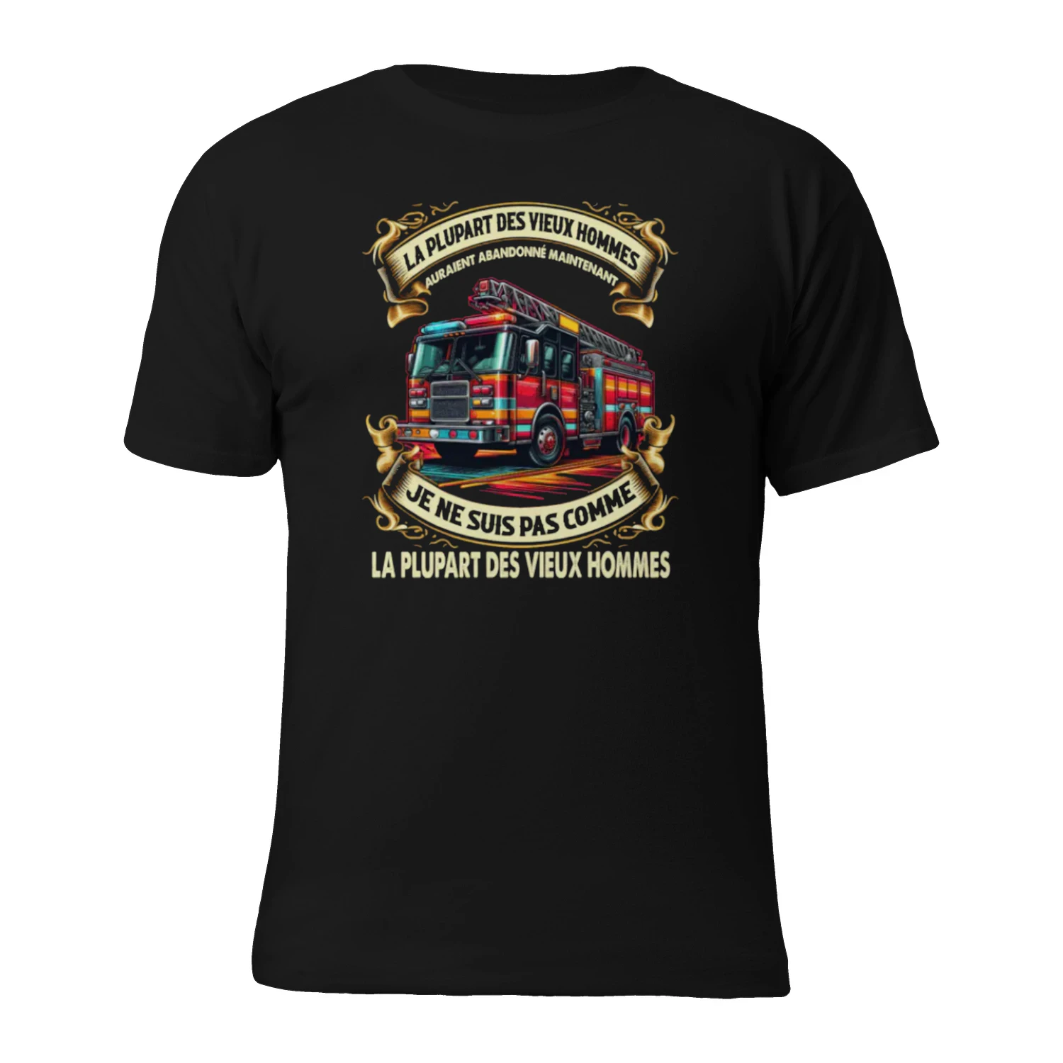 Firefighter most old men fra