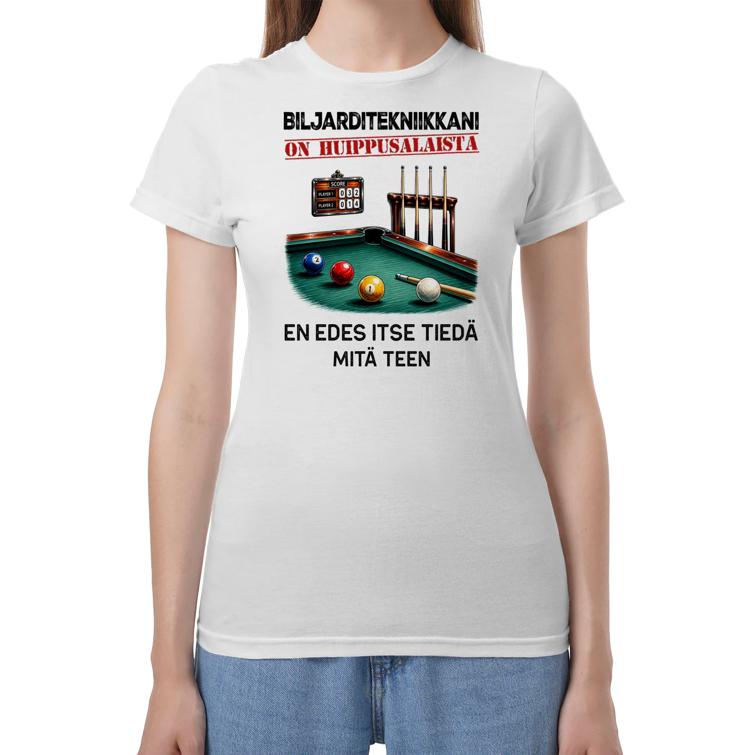 Biljarditekniikkani On Huippusalaista