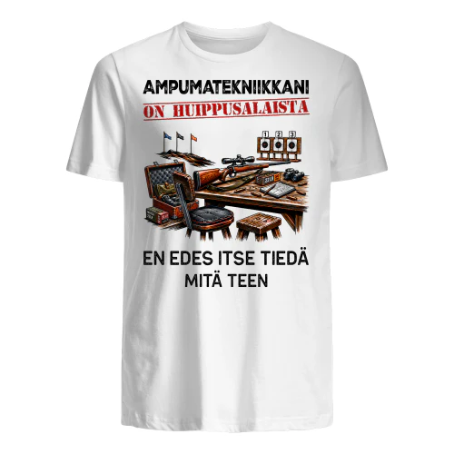Ampumatekniikkani On Huippusalaista
