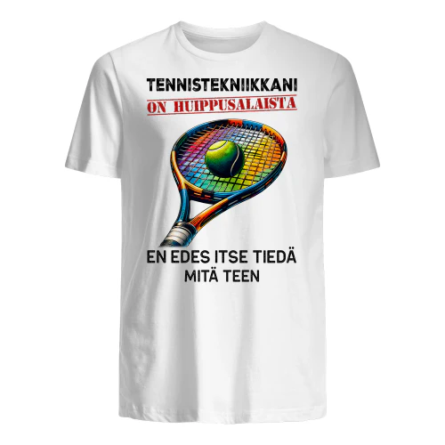 Tennistekniikkani On Huippusalaista