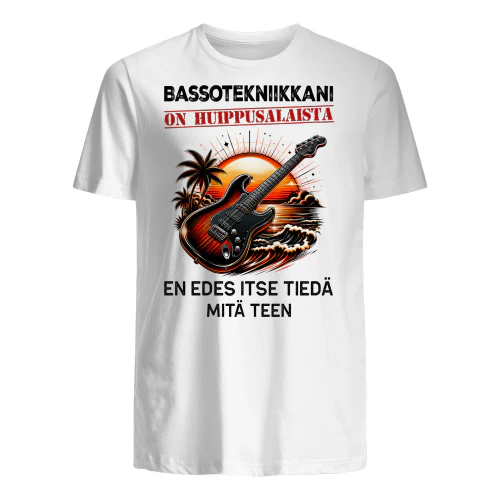 Bassotekniikkani On Huippusalaista