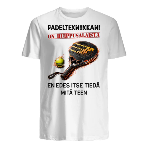 Padeltekniikkani On Huippusalaista