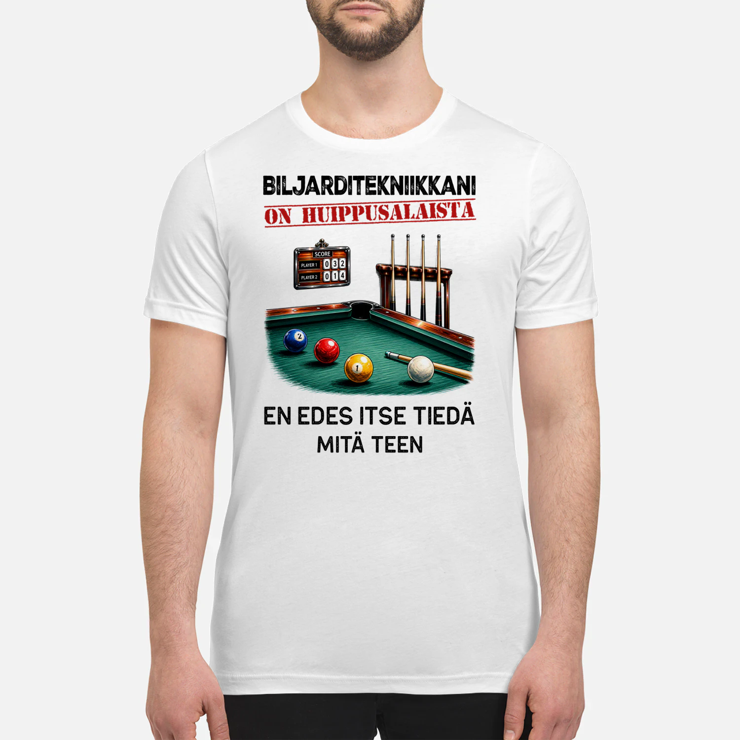 Biljarditekniikkani On Huippusalaista