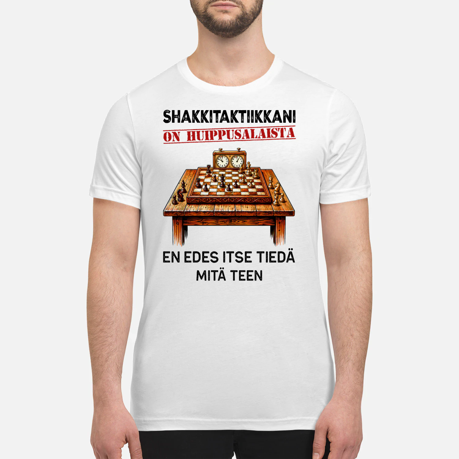Shakkitaktiikkani On Huippusalaista