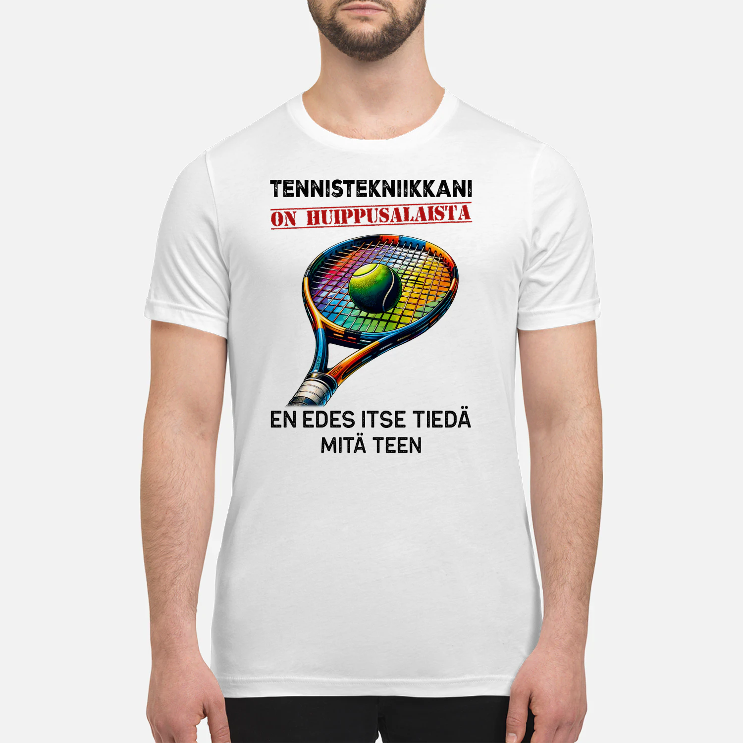 Tennistekniikkani On Huippusalaista