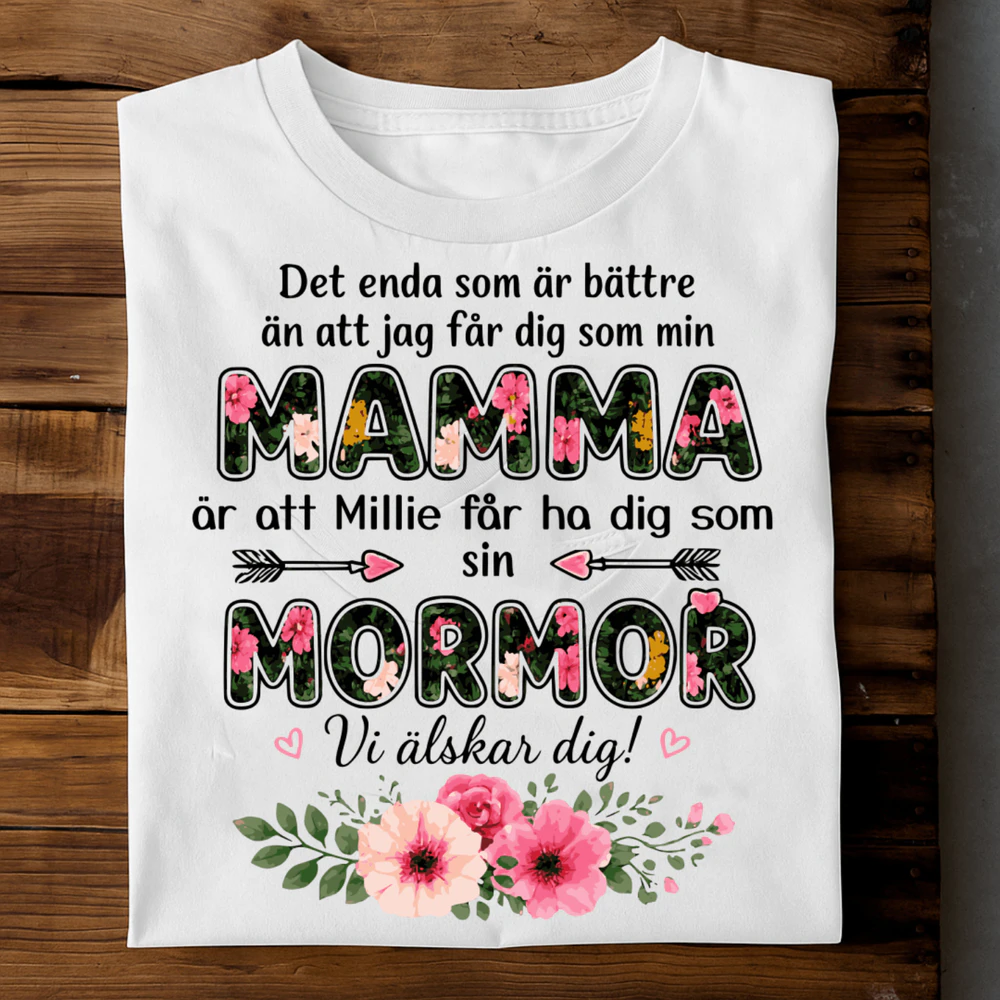 Det enda som är bättre än att jag får dig som min MAMMA