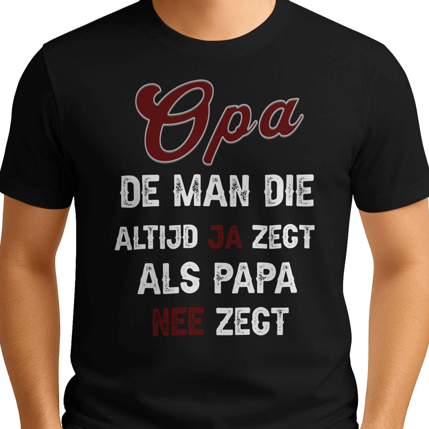 OPA DE MAN DIE ALTIJD JA