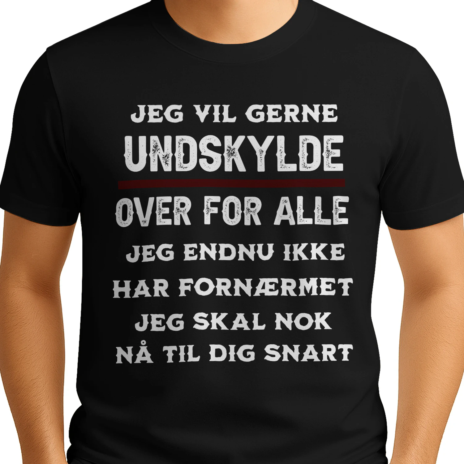 JEG VIL GERNE UNDSKYLDE