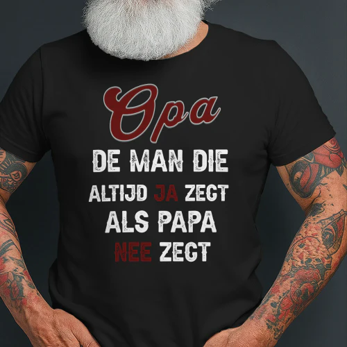  DE MAN DIE ALTIJD JA