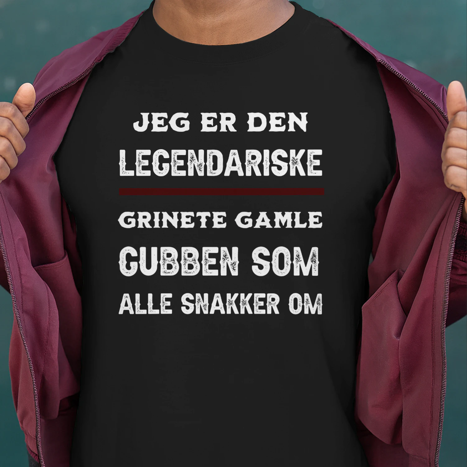 JEG ER DEN LEGENDARISKE