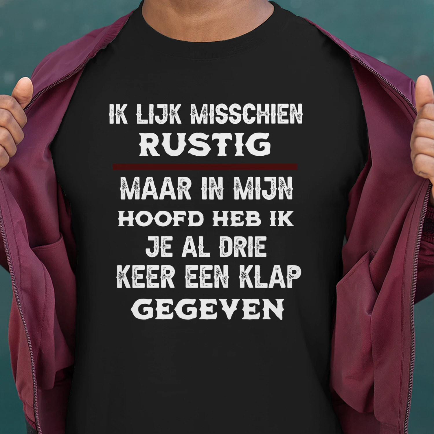 IK LIJK MISSCHIEN RUSTIG