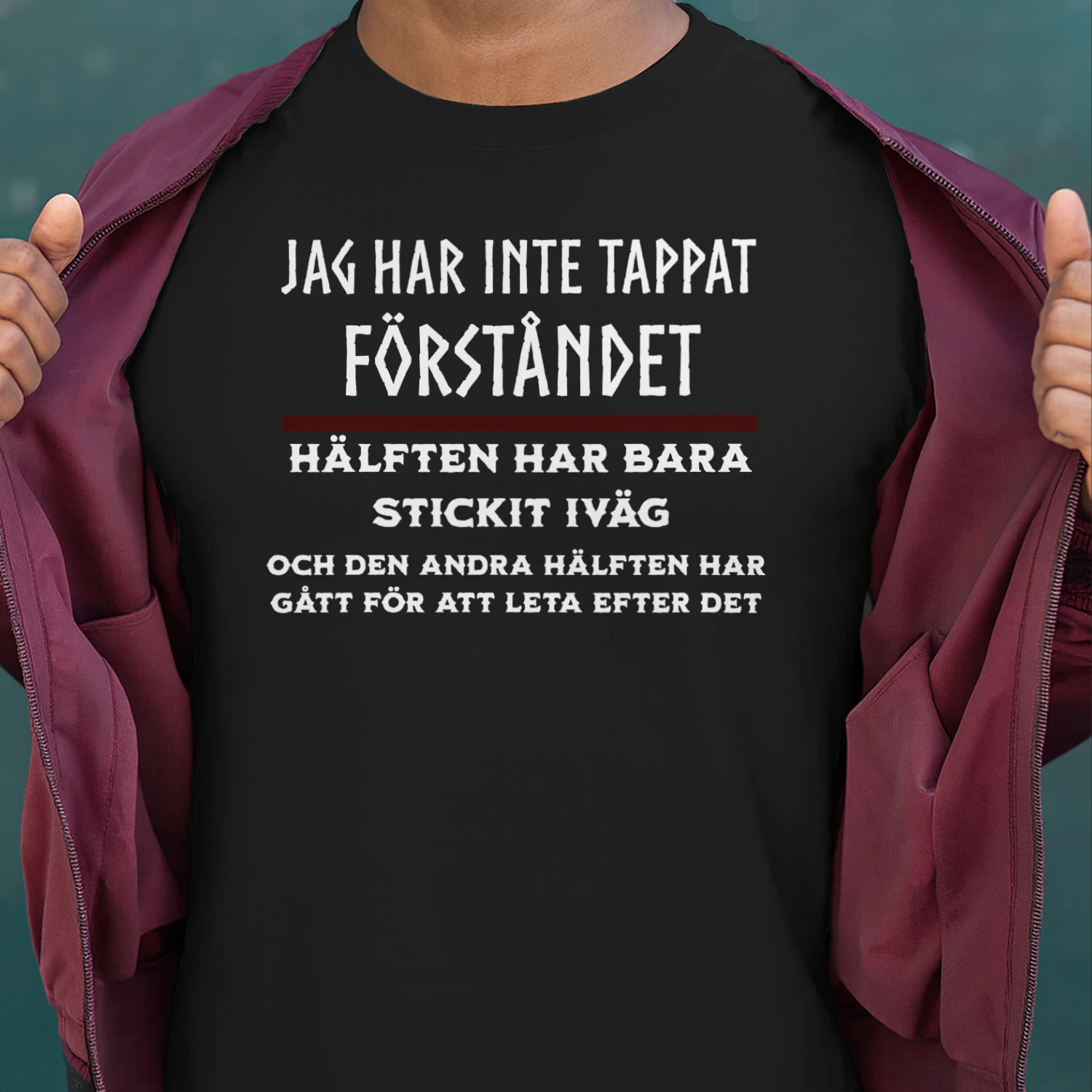 JAG HAR INTE TAPPAT FÖRSTÅNDET