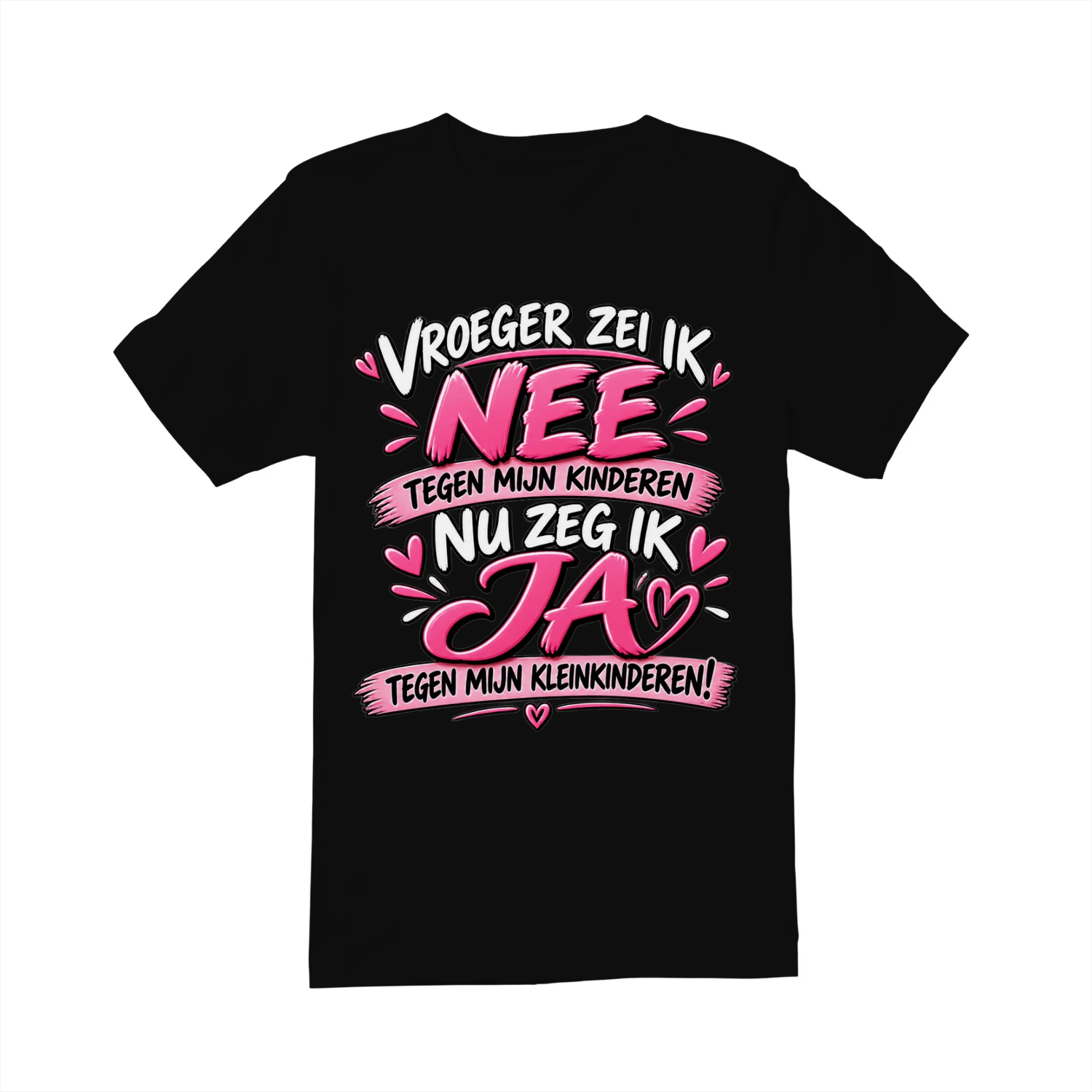 VROEGER ZEI IK NEE TEGEN MIJN KINDEREN
