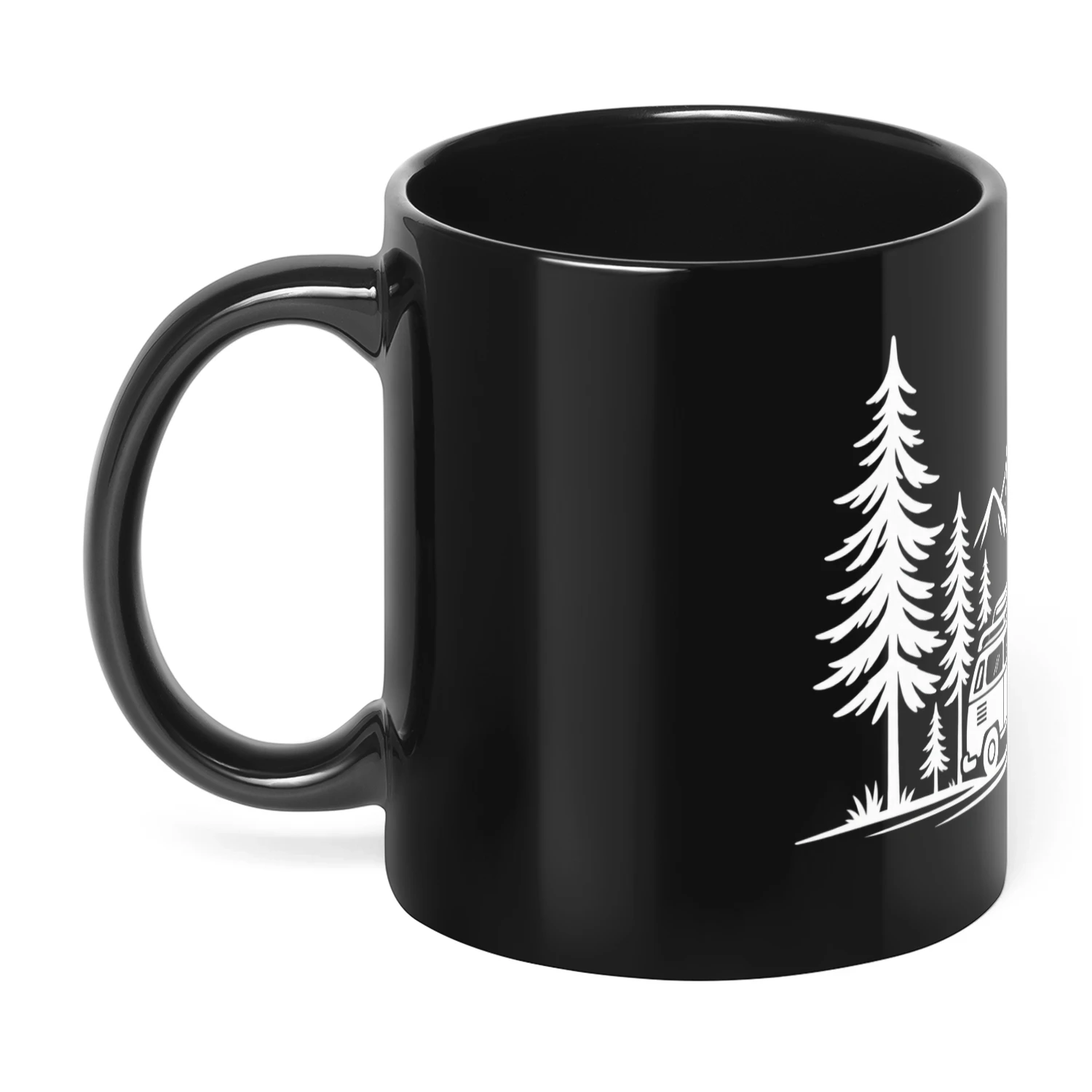 black mug