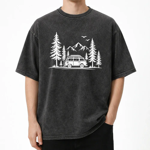camping T-shirt