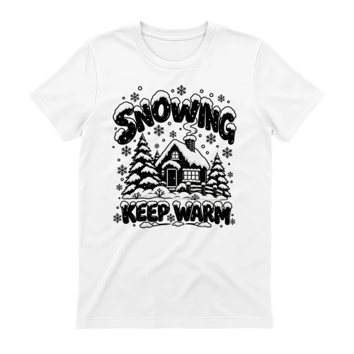 snowing