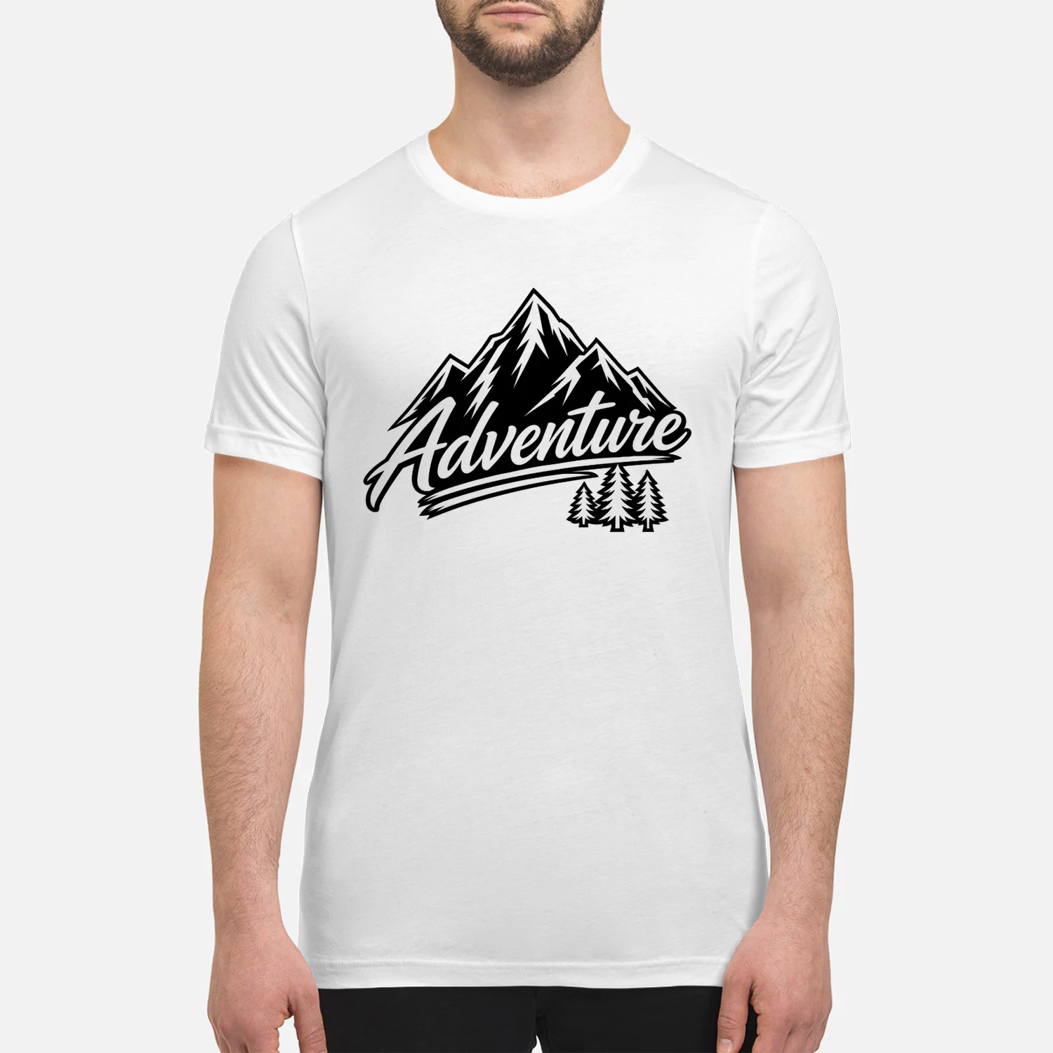 simple t-shirt for camping