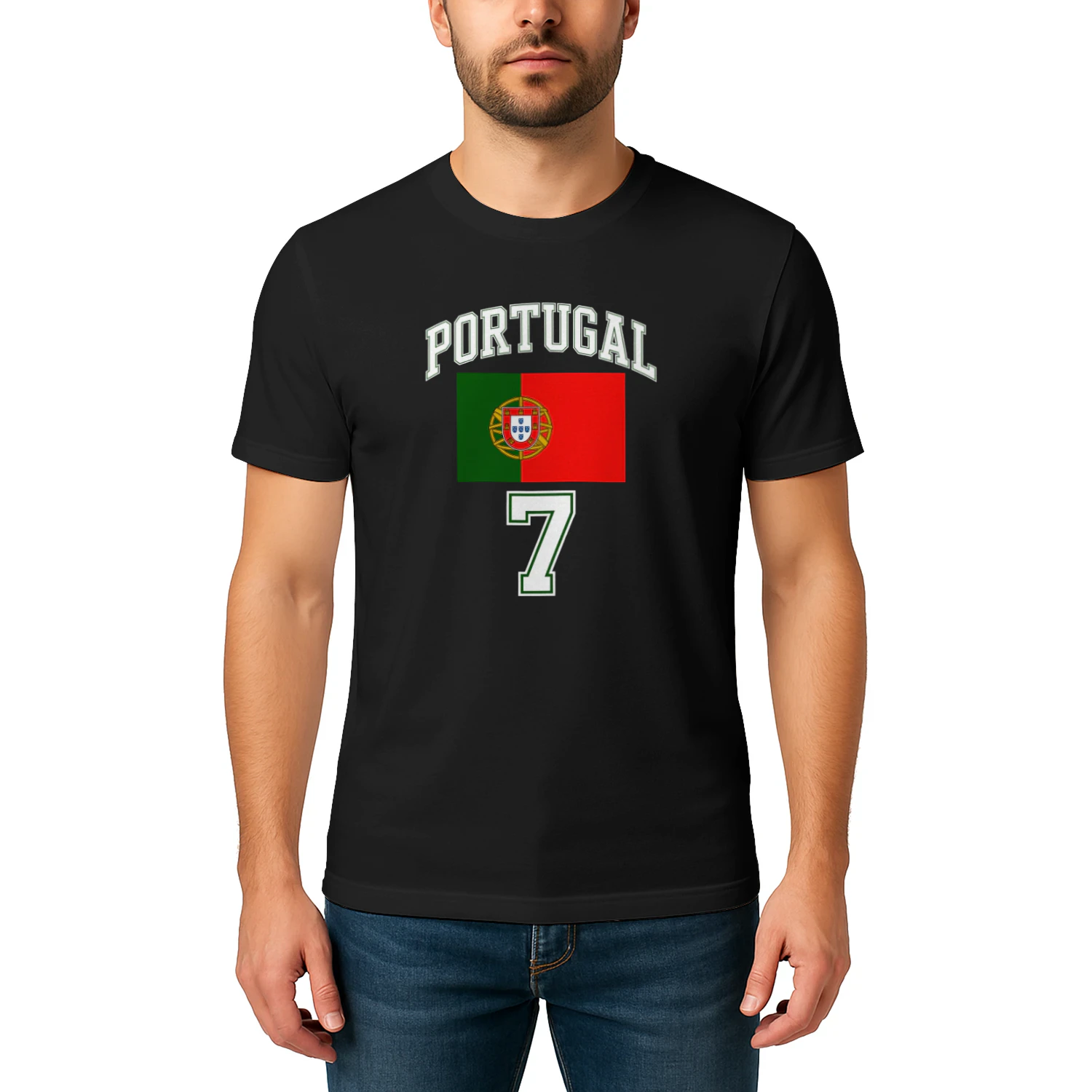 Portugal Flag Soccer Gift Shirt Portugal jersey 