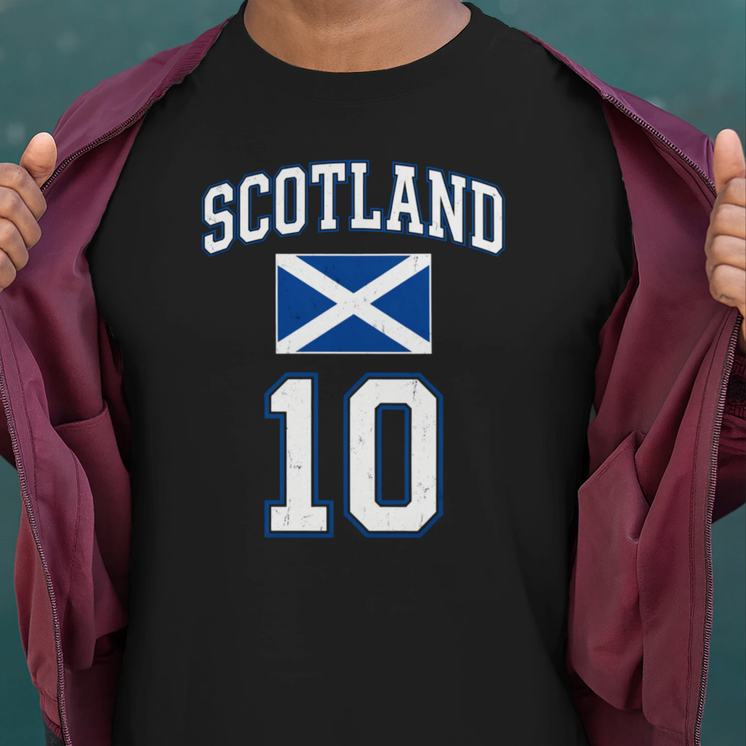 Scotland Flag Soccer Gift Shirt Scotland jersey