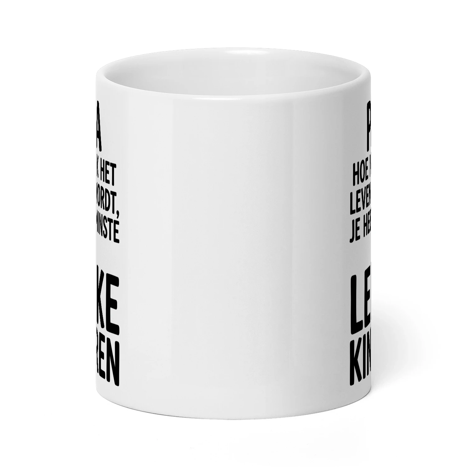 Grappige Vaderdag Mok Papa Lelijke Kinderen,  Cadeau Voor Papa Vaderdag 2026, Nederlandstalige  Mok, Grappig Cadeau Voor Vader, Koffie Mok Papa