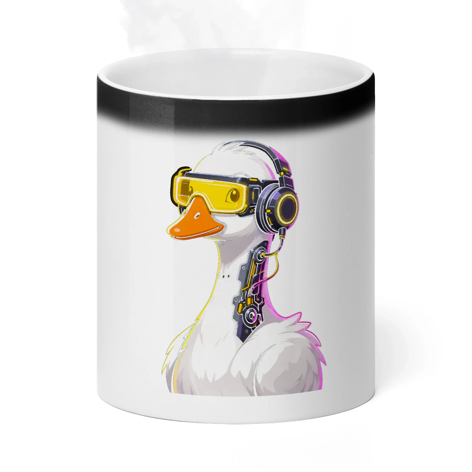 CYBER GOOSE - Futuristic Magic Mug | Cyberpunk Techwear Style