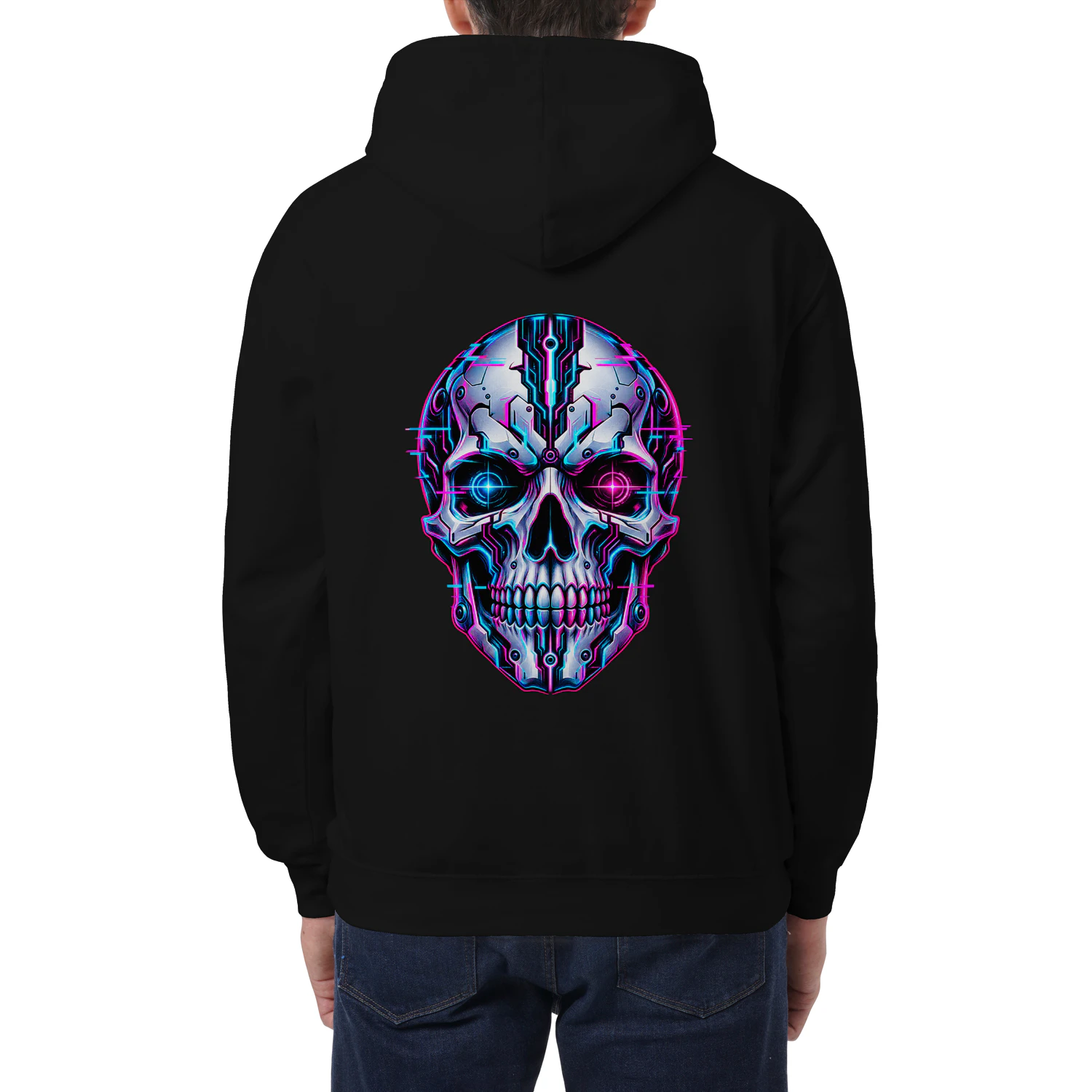 NEON SKULL PROTOCOL – Classic Unisex Hoodie